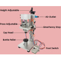 Factory Price Hot Sale Semi-Automatic Pneumatic Perfume Crimp Capping Machine